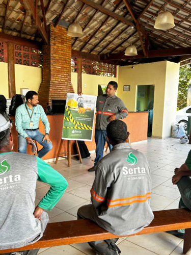 Treinamento Seguranção de Acidentes - Base Caratinga - MG