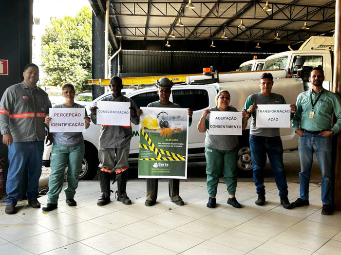 Treinamento Seguranção de Acidentes - Base Caratinga - MG