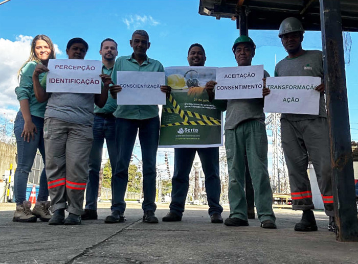 Treinamento Prevenção de Acidentes - Base Subestação - Gov. Valadares