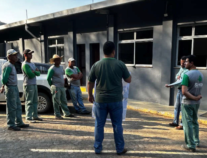 Treinamento Prevenção de Acidentes - Usina Sá Carvalho / Antônio Dias - MG